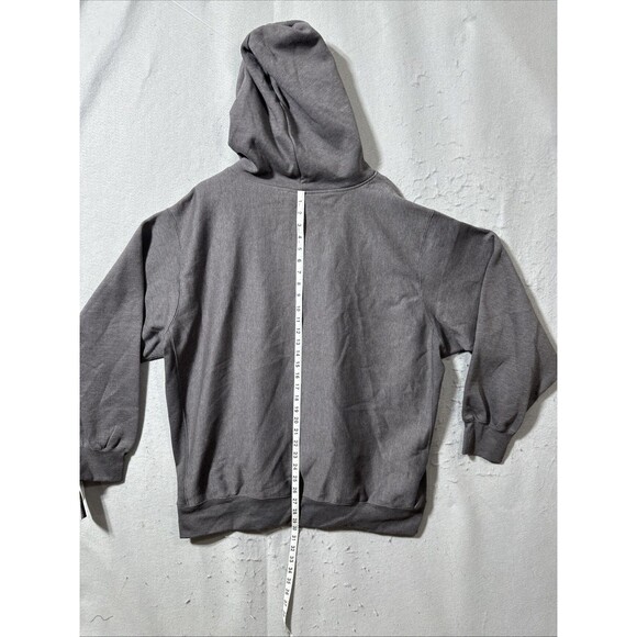 Weather Proof Cross Weave Mens Charcoal Grey 2XL Heavyweight Sweatshirt - Picture 9 of 10